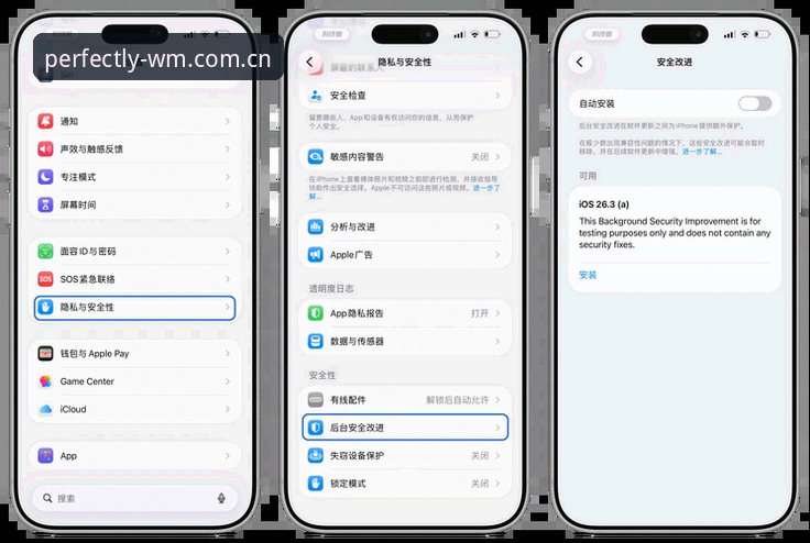 完美体育2026入口iOS版深度评测：一个技术控眼中的安装、登录与安全防护